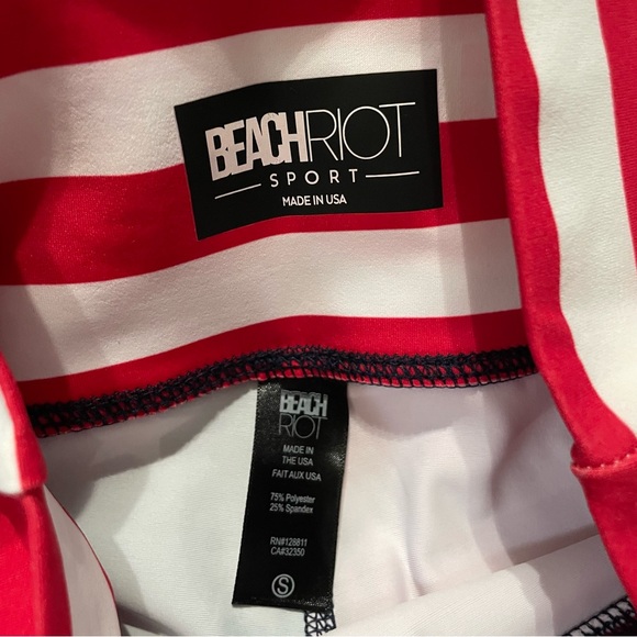 Beach Riot Women’s Stars and Stripes Bike Shorts Size Small - Picture 5 of 5
